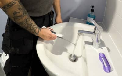 Recommisioning water systems following a site shutdown